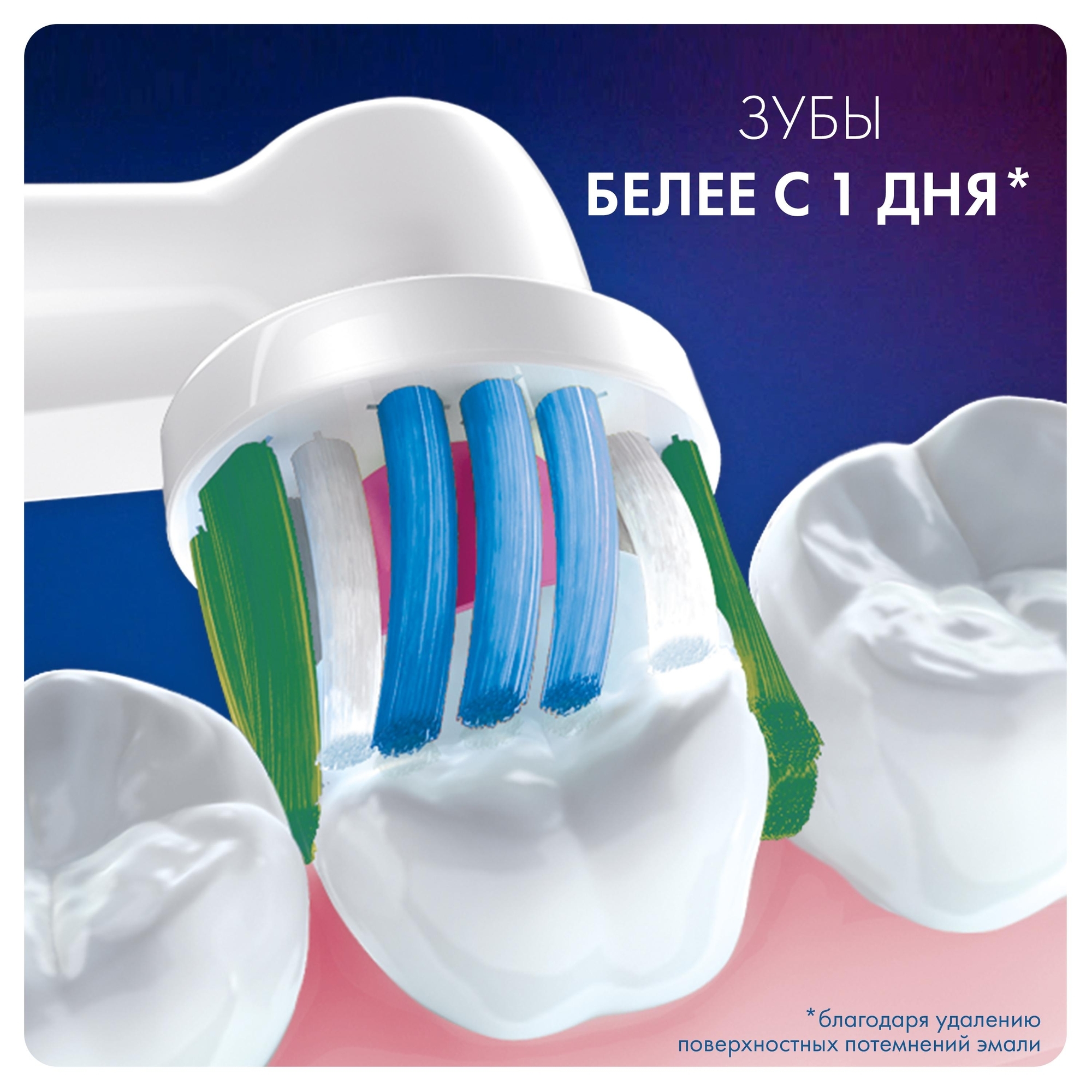 Насадка электрическая Oral-B 2 шт. - фото 5