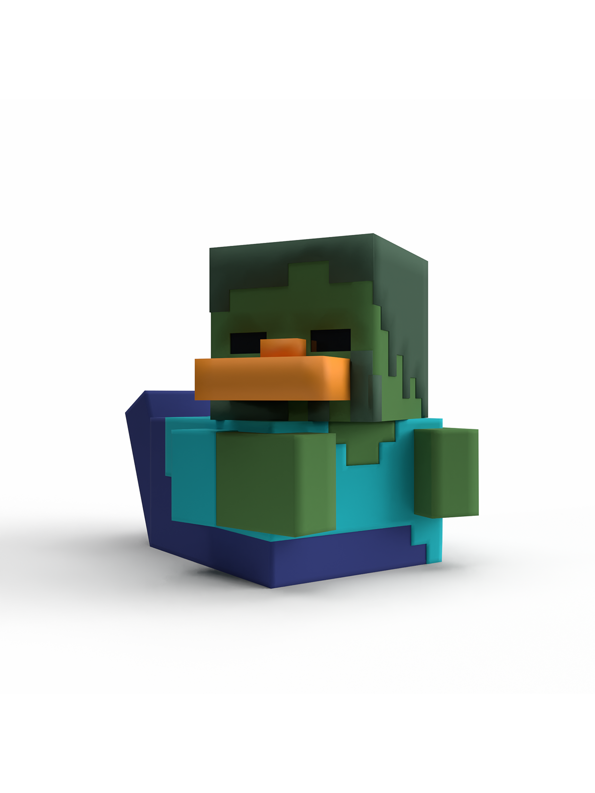Фигурка Minecraft Утка Tubbz Zombie - фото 5