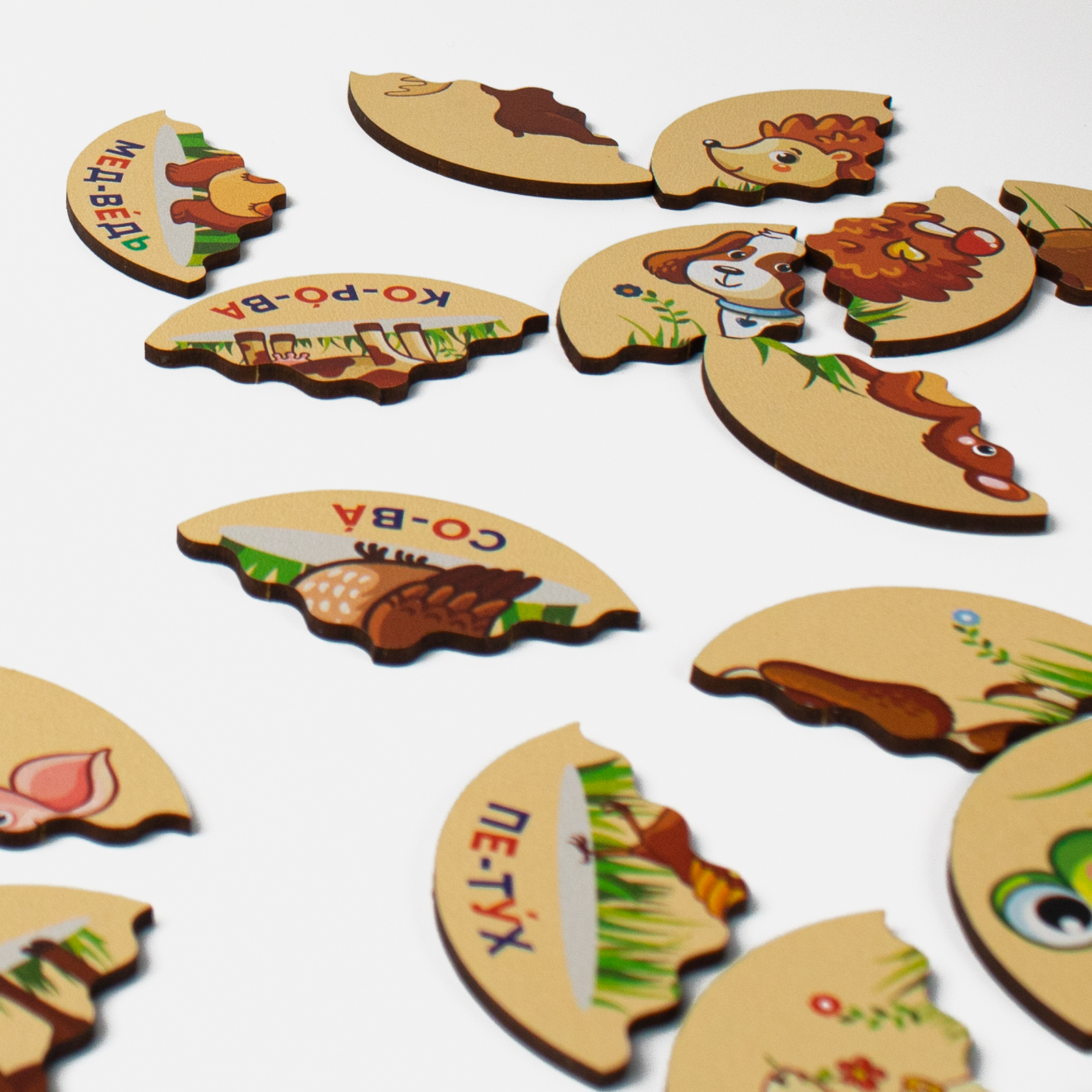 Пазл МУЛЬТИЗАВРИК деревянный - фото 13