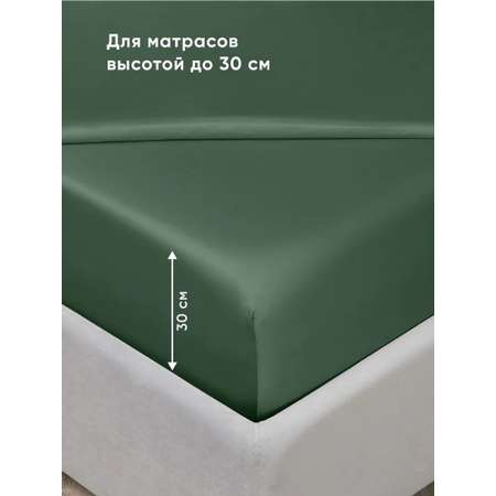 Простыня Askona Lite Home 120 x 200 см на резинке 1 шт.