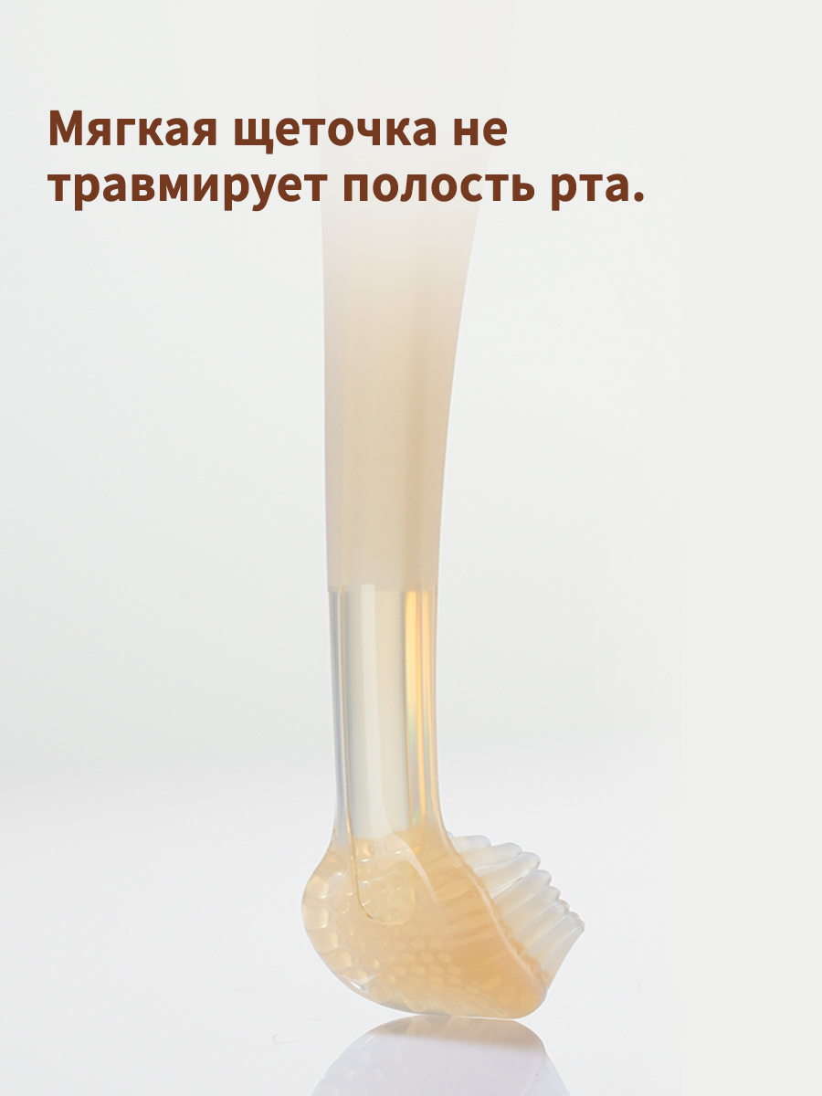 Зубная щетка классическая thyseed от 0 лет 2 шт. - фото 13