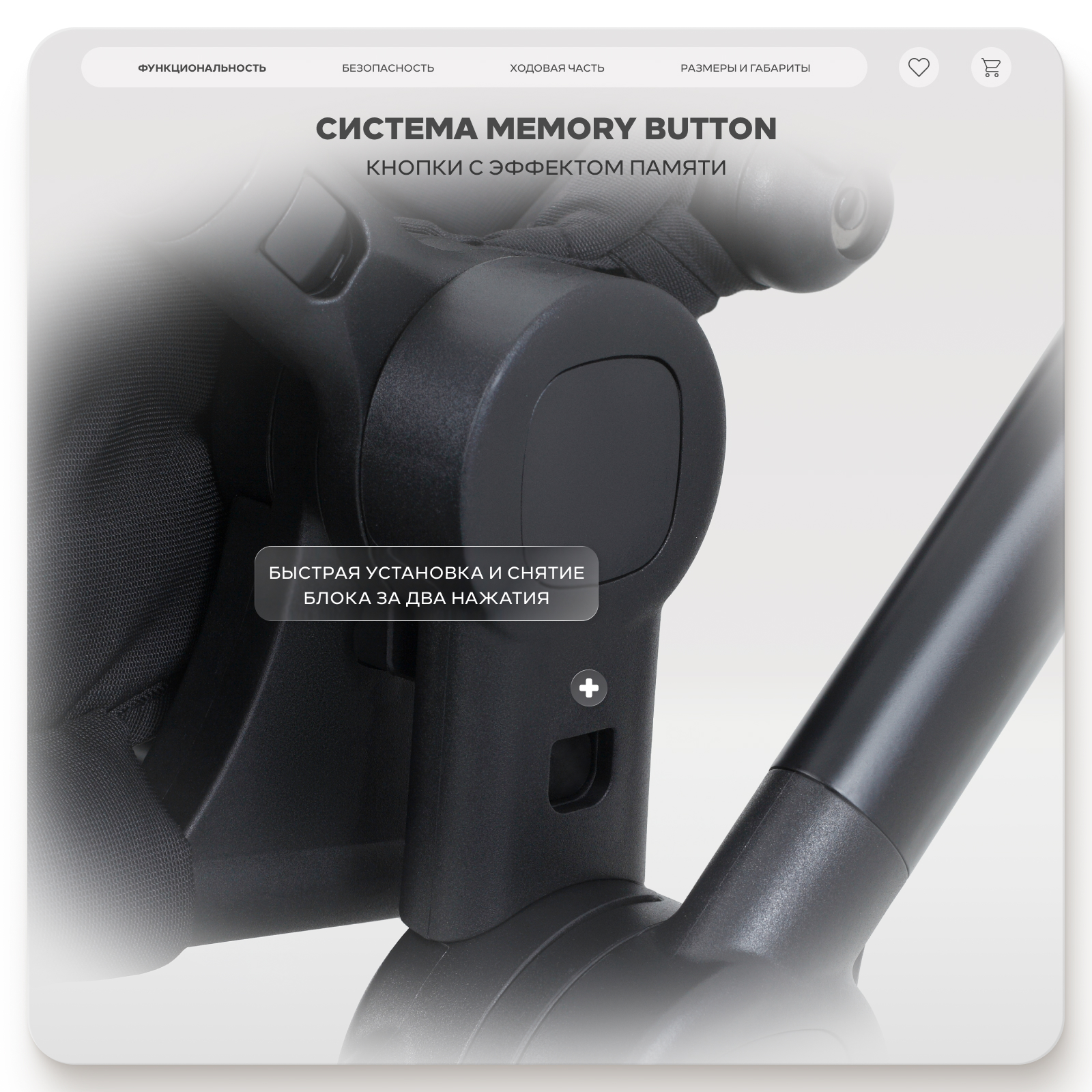 Коляска прогулочная MOWbaby Amber серый - фото 5