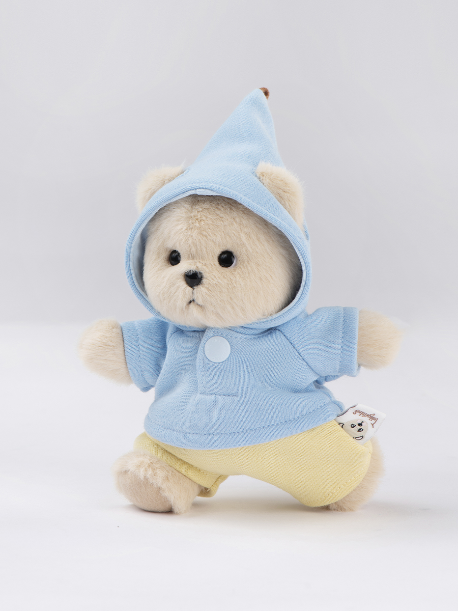 Мягкая игрушка TeddyTales Медведь с костюмом-брелком - фото 4