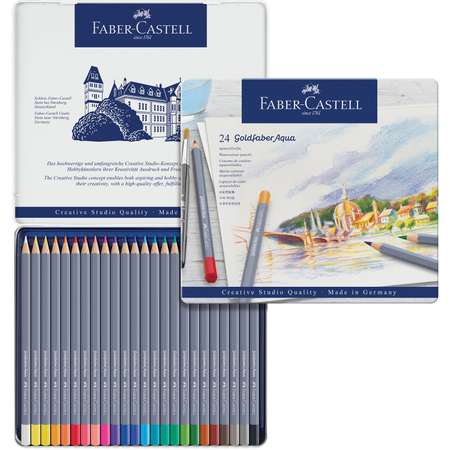 Краски акварель Faber Castell 24 цв.