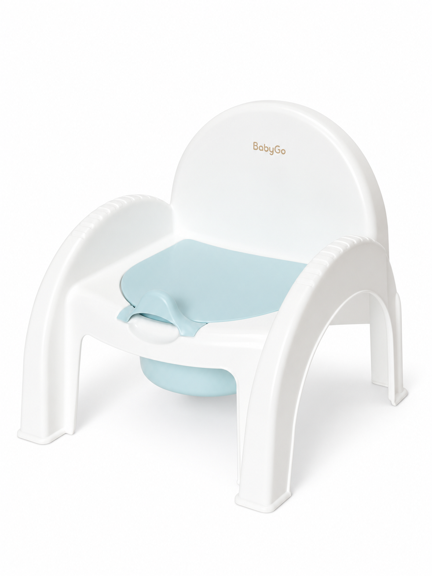 Горшок BabyGo стульчик голубой - фото 6