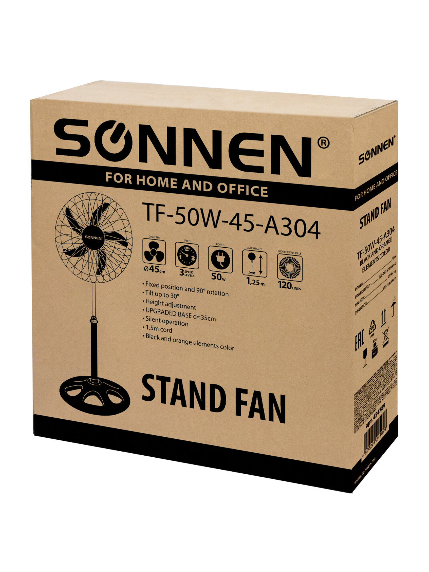 Вентилятор напольный Sonnen - фото 20