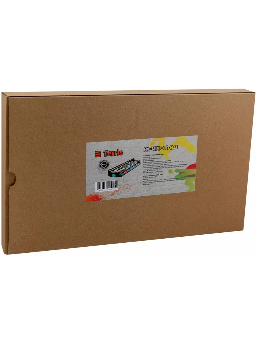 Игрушка музыкальная Terris TF-3802A BK ксилофон - фото 3