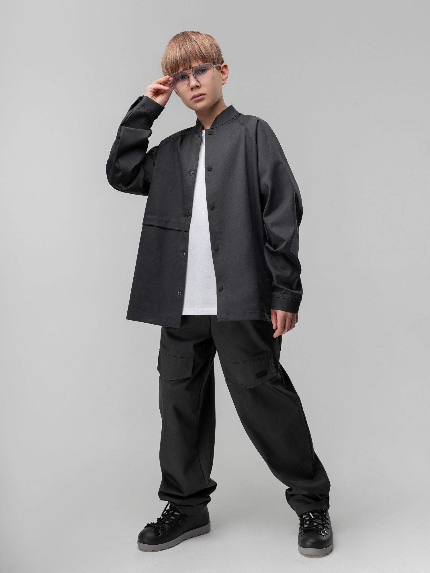 Костюм Bodo 46-156MU_серый - фото 1