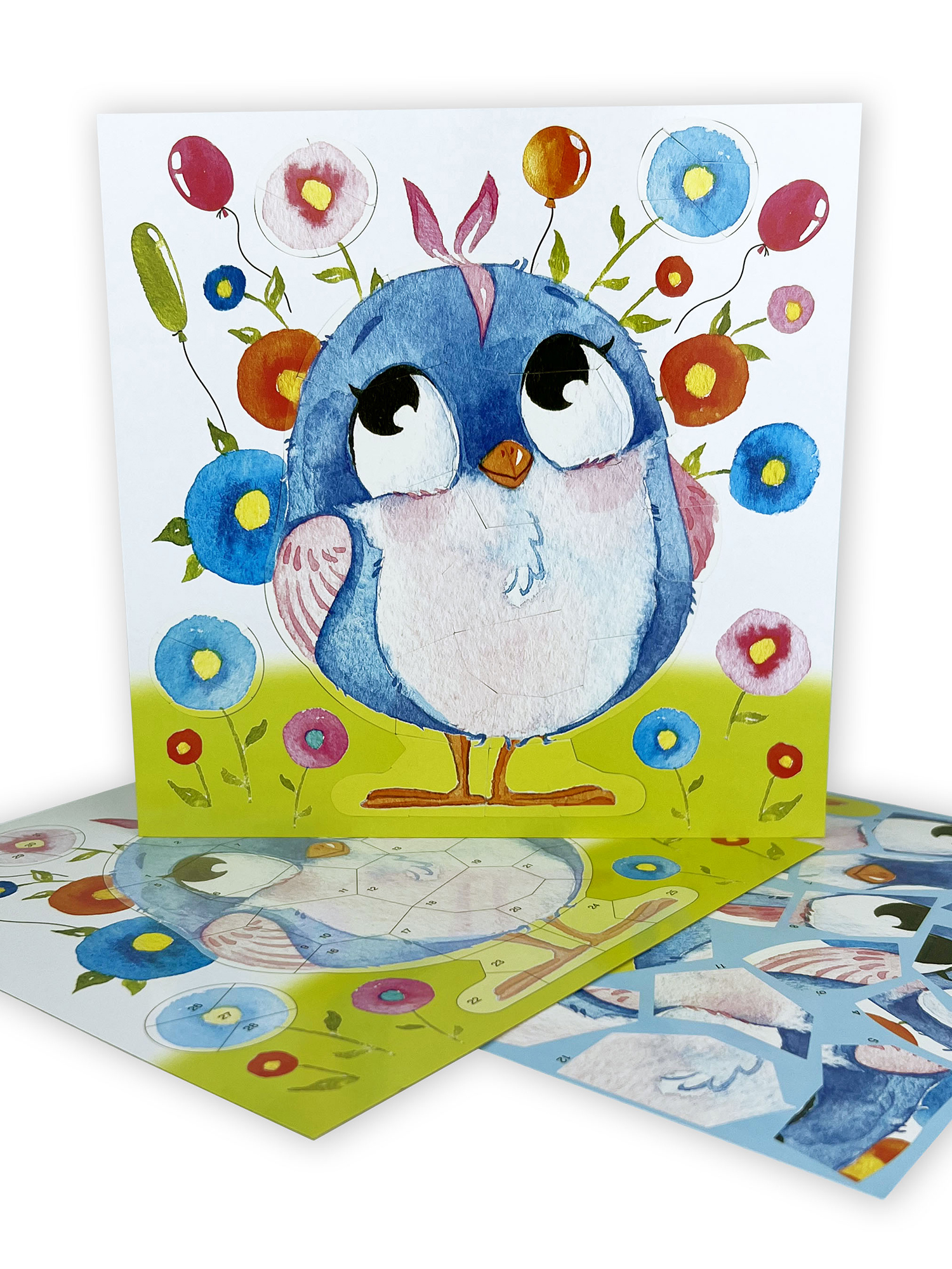 Картина по номерам Дрофа-Медиа Весёлые птички - фото 6