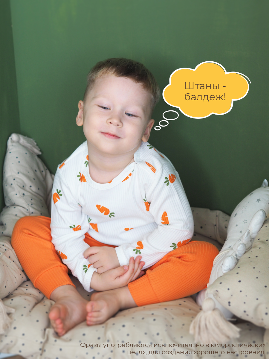 Штанишки 3 шт ШВЕЙНЫЕ ИСТОРИИ брюморковки - фото 6