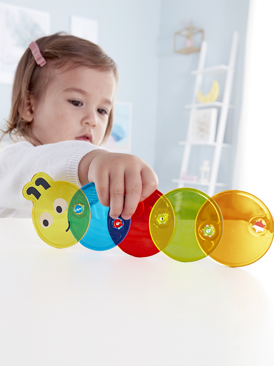 Настольная игра Hape Веселая разноцветная гусеница - фото 2