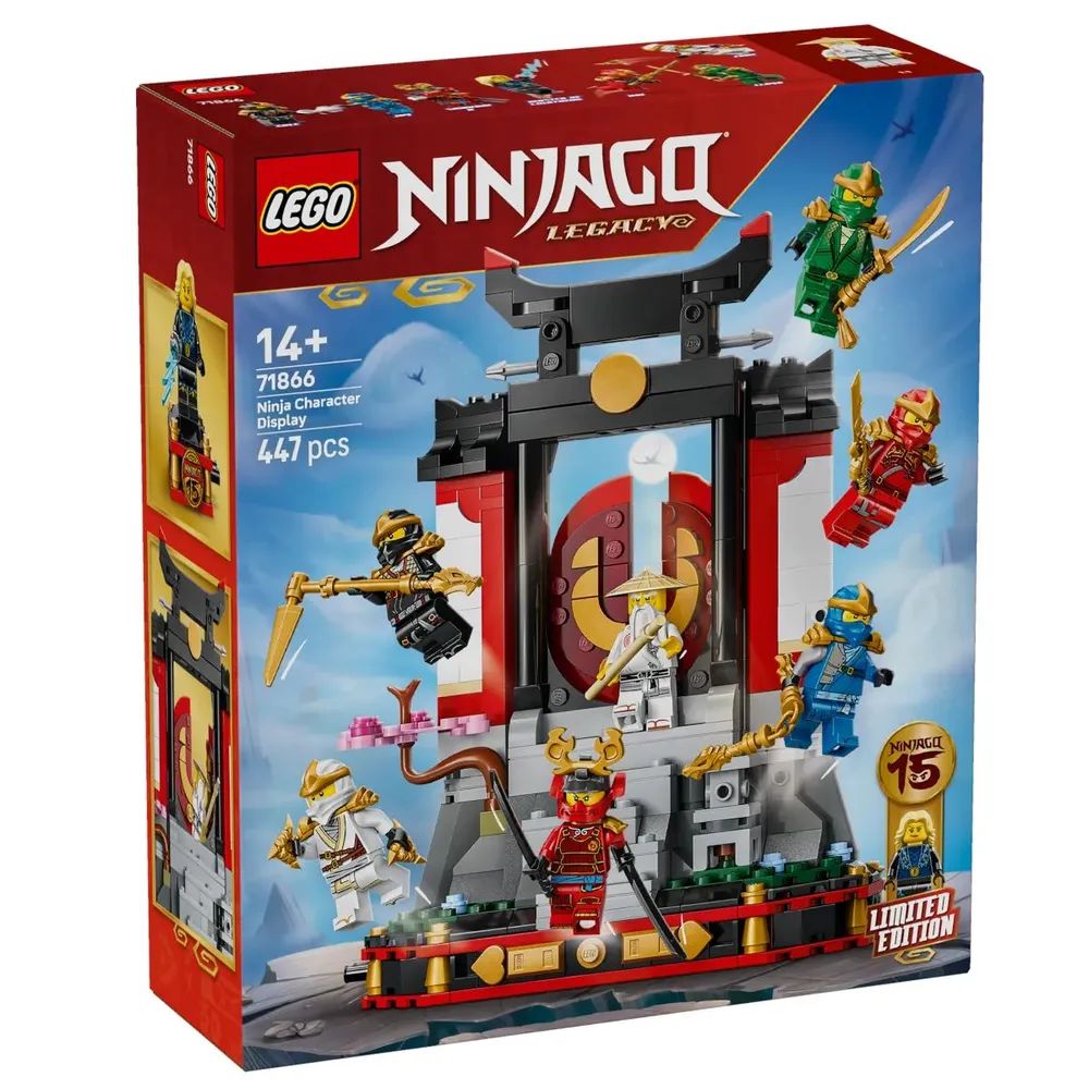 Конструктор LEGO NINJAGO Выставка персонажей ниндзя 447 дет. - фото 3
