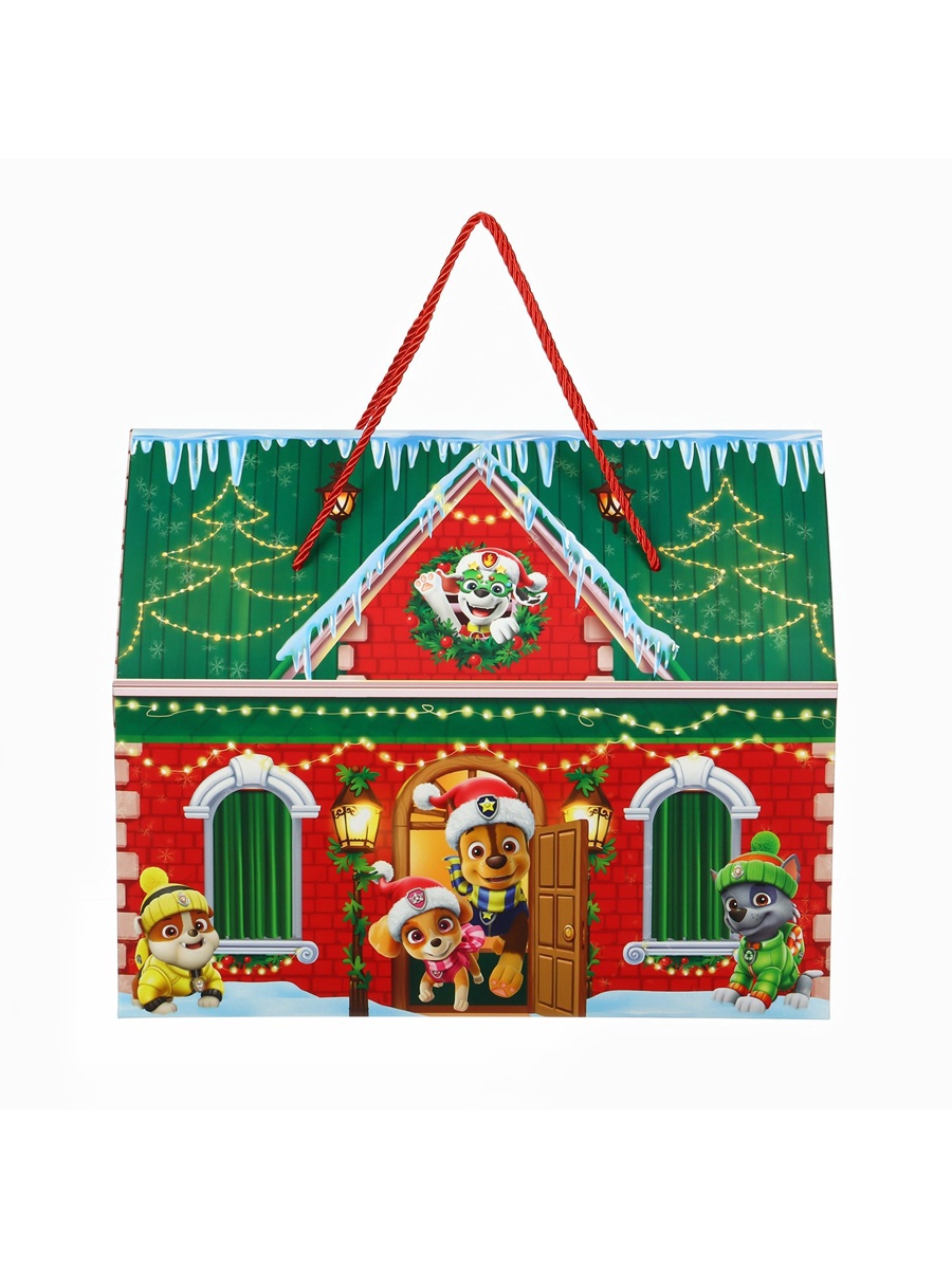 Пакет-коробка Дарите Счастье "С Новым годом", 37 х 33 х 20 см - фото 3