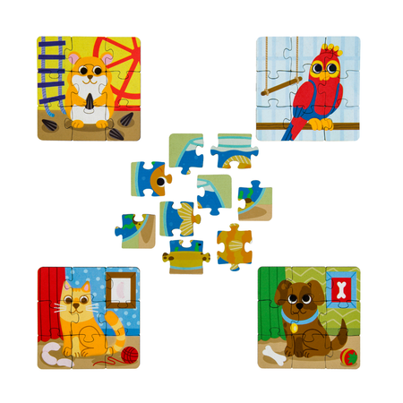 Пазл Active Puzzles деревянный