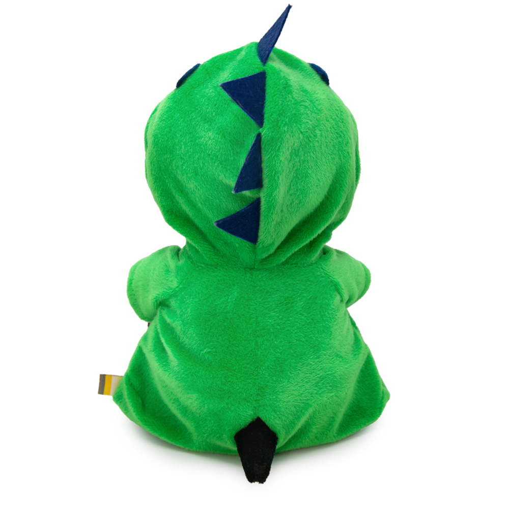 Мягкая игрушка BUDI BASA Ваксон BABY в комбинезоне Динозаврик 19 см VB-041 - фото 4