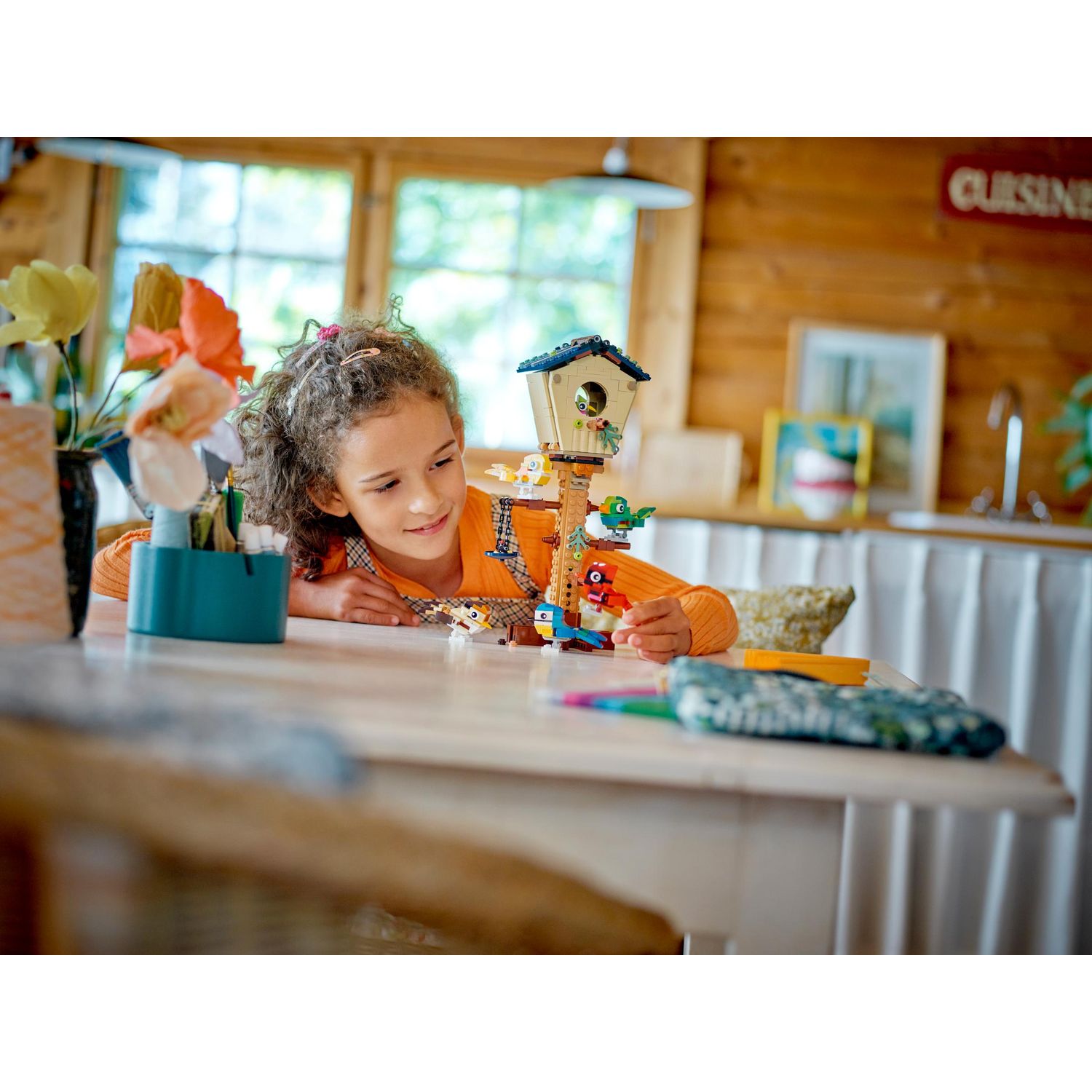 Конструктор LEGO Creator Birdhouse 476 дет. - фото 11
