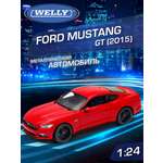 Автомобиль Welly Ford 2015 Форд Мустанг ГТ 1:24