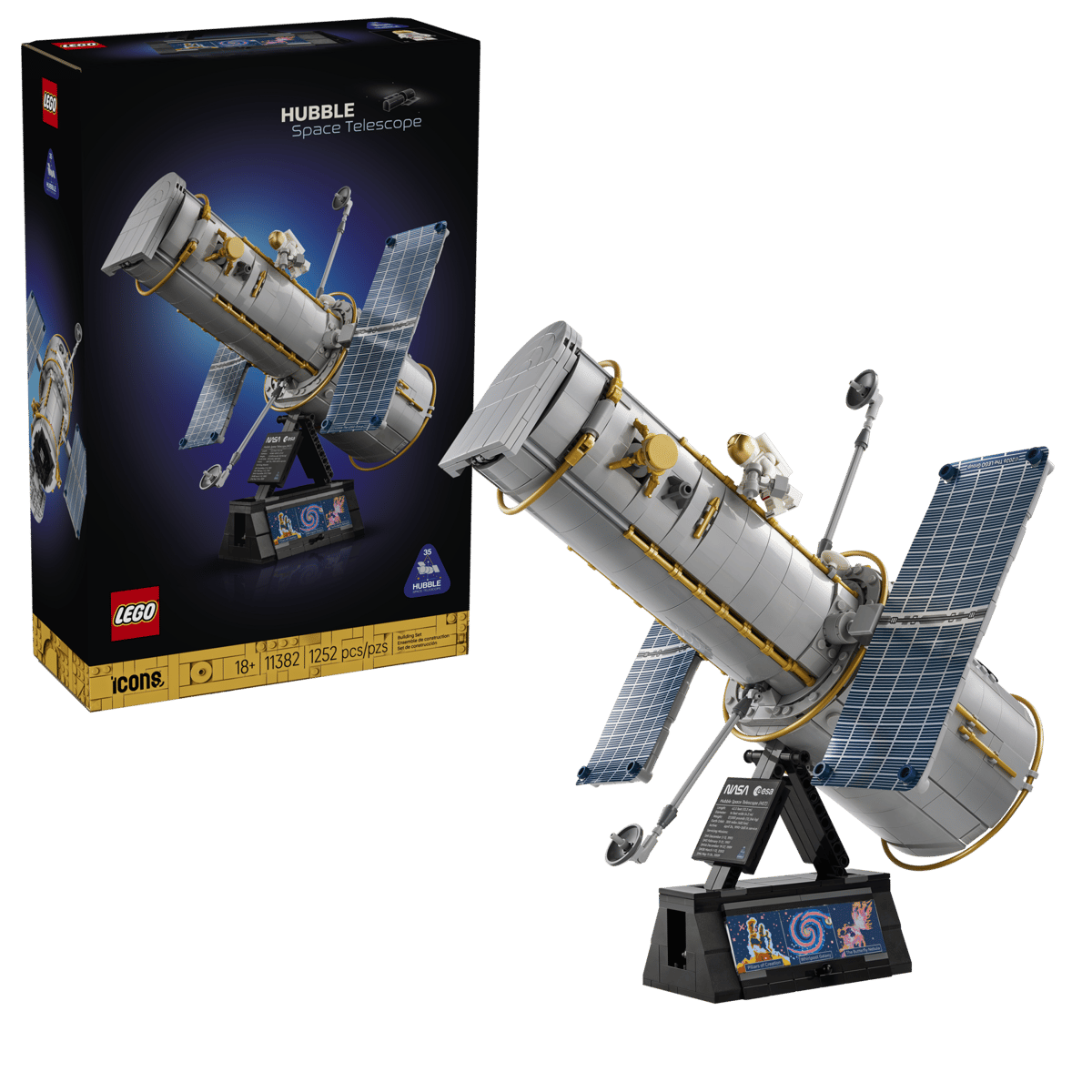 Конструктор LEGO Creator Expert космический телескоп Хабл 1252 дет. - фото 1