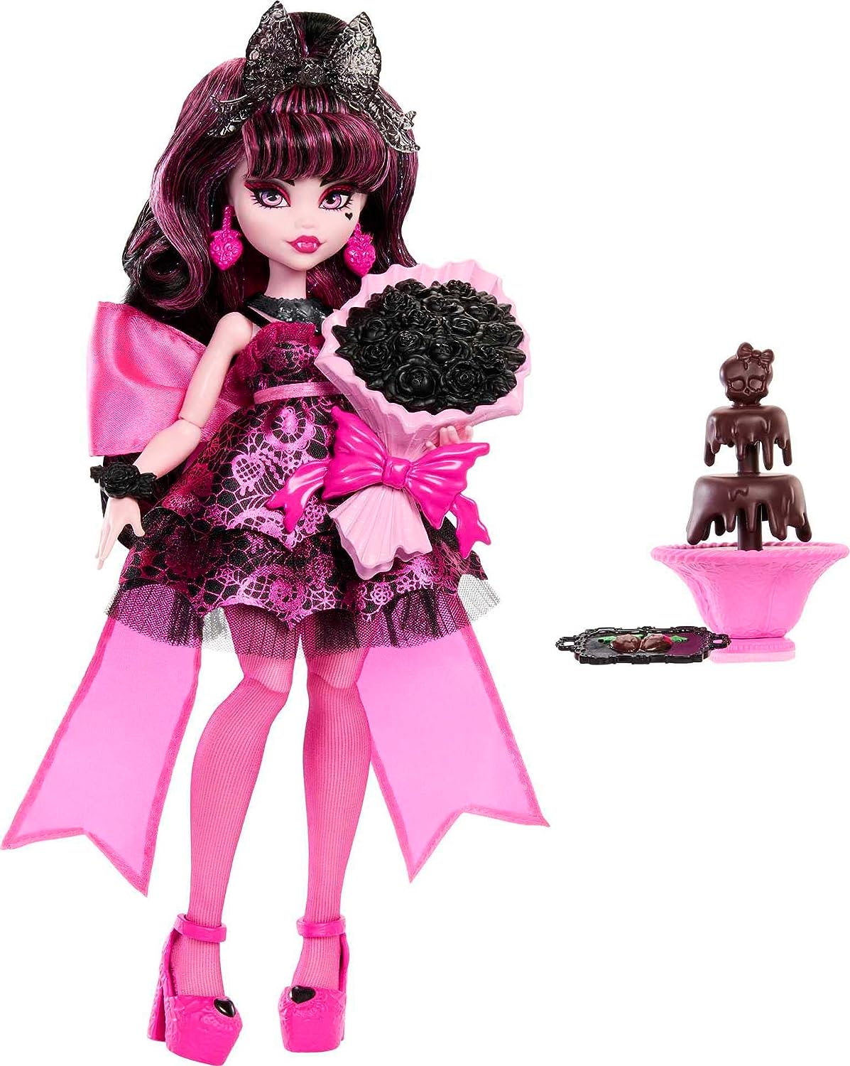 Кукла модельная Monster High Draculaura HNF68 - фото 5