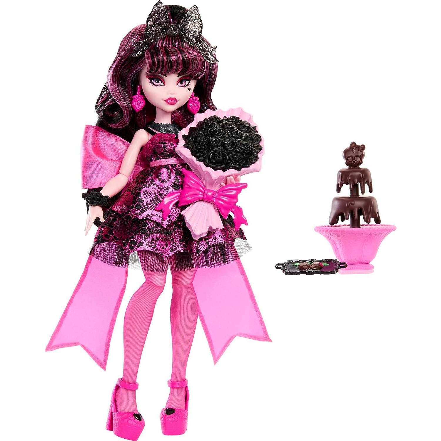 Кукла модельная Monster High Draculaura HNF68 - фото 5