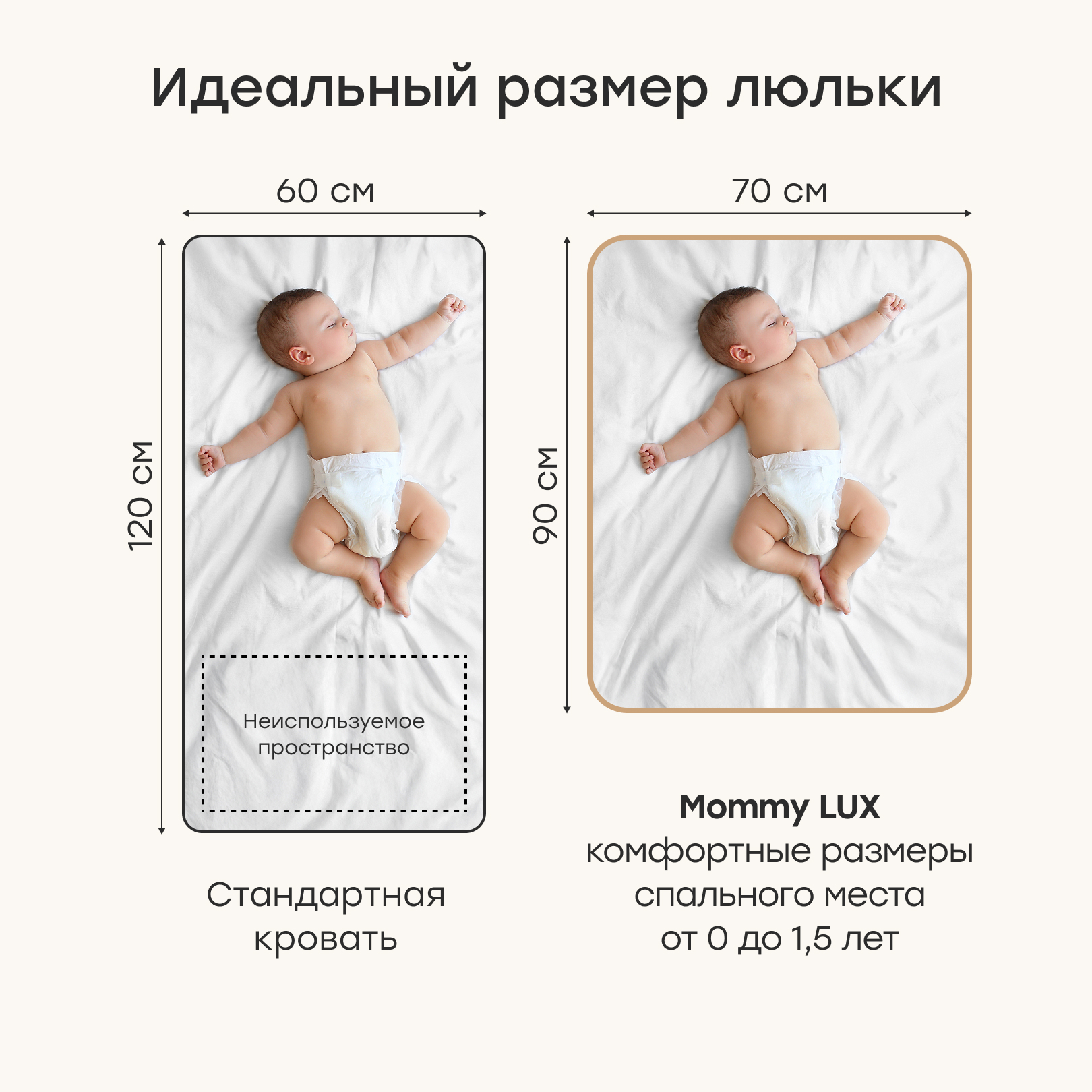 Детская кроватка Happy Baby, продольный маятник (белый) - фото 2
