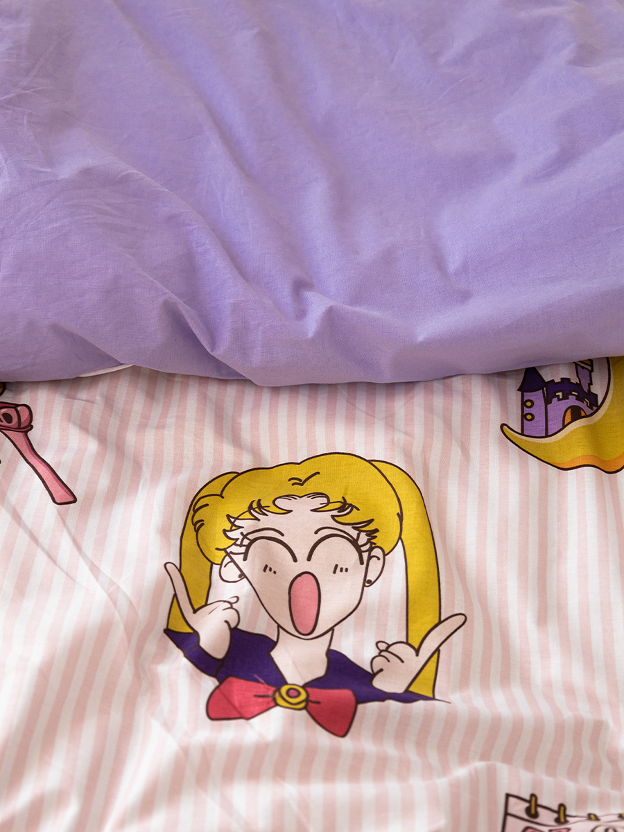 Комплект постельного белья BRAVO kids dreams Аниме простыня на резинке полутораспальный 3 предм. - фото 6