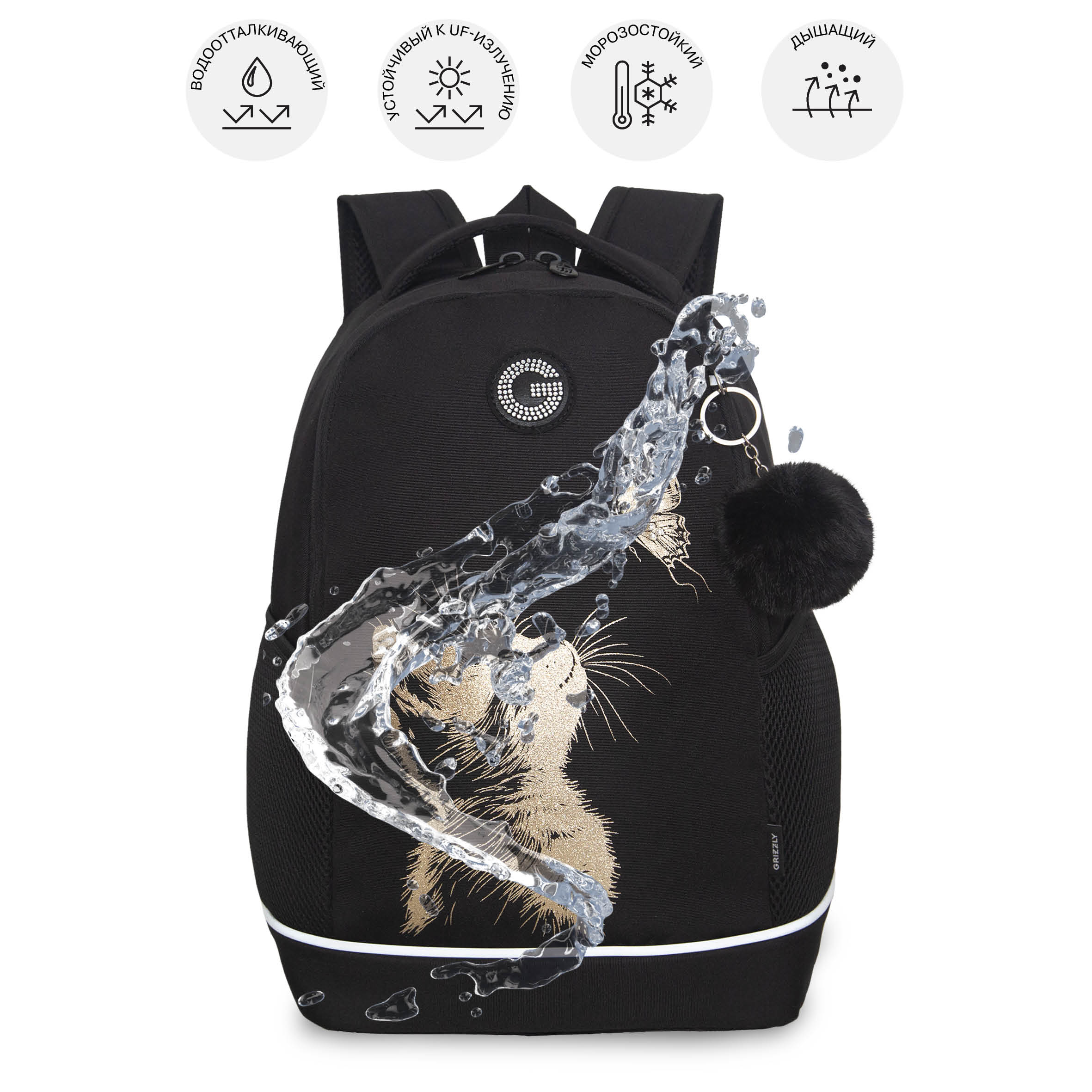 Рюкзак Grizzly для девочки - фото 9