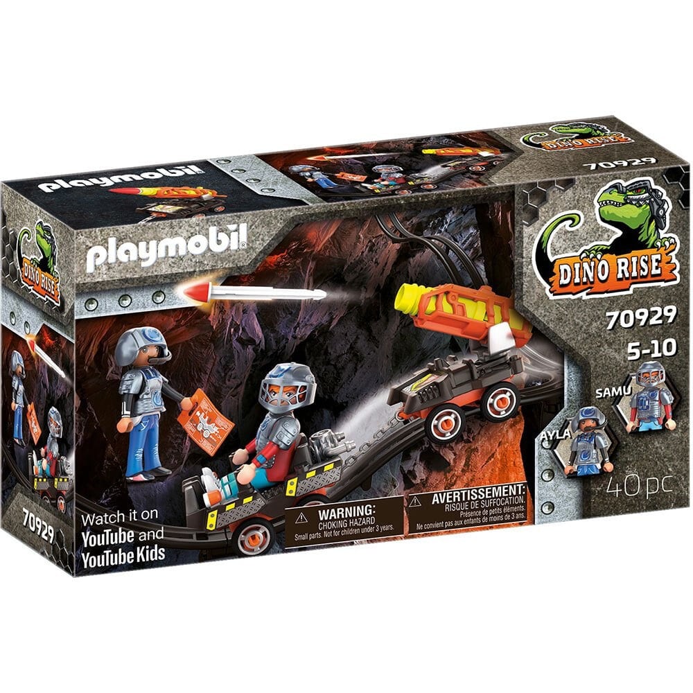 Конструктор Playmobil Ракетная шахта динозавра - фото 1