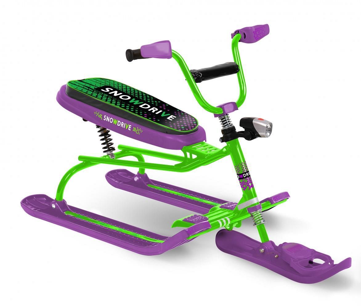 Снегокат NIKA Snowdrive Neon - фото 1