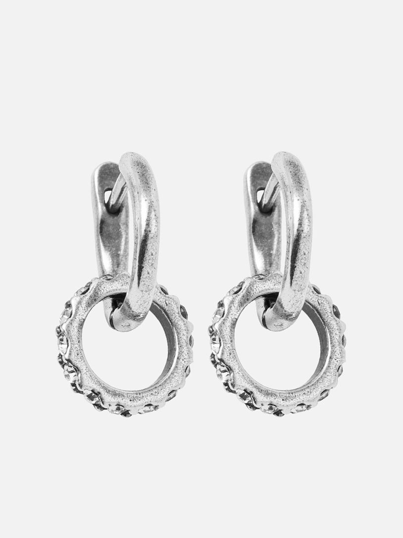 Серьги Shine and Beauty 30309-410-с-белстразы - фото 1