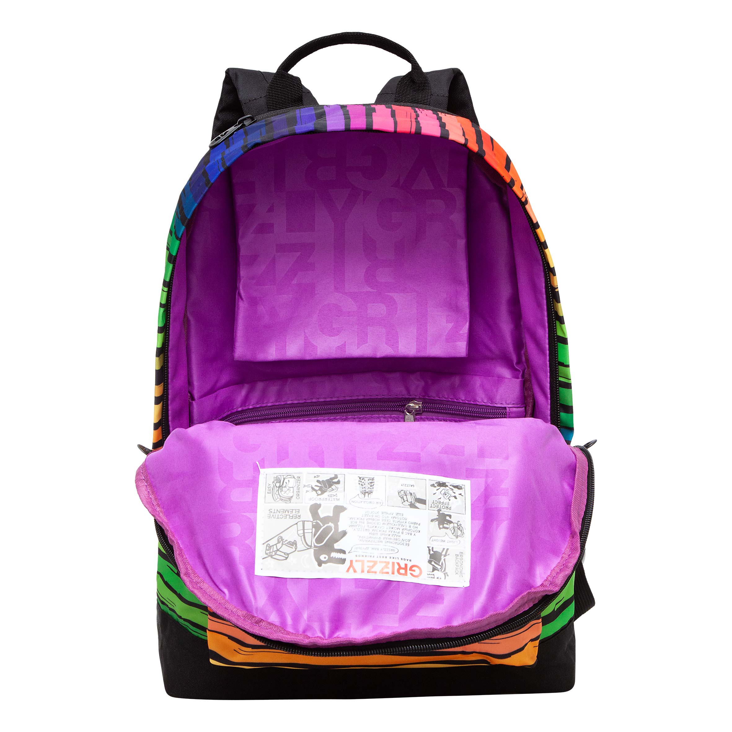 Рюкзак Grizzly Полосы - фото 4