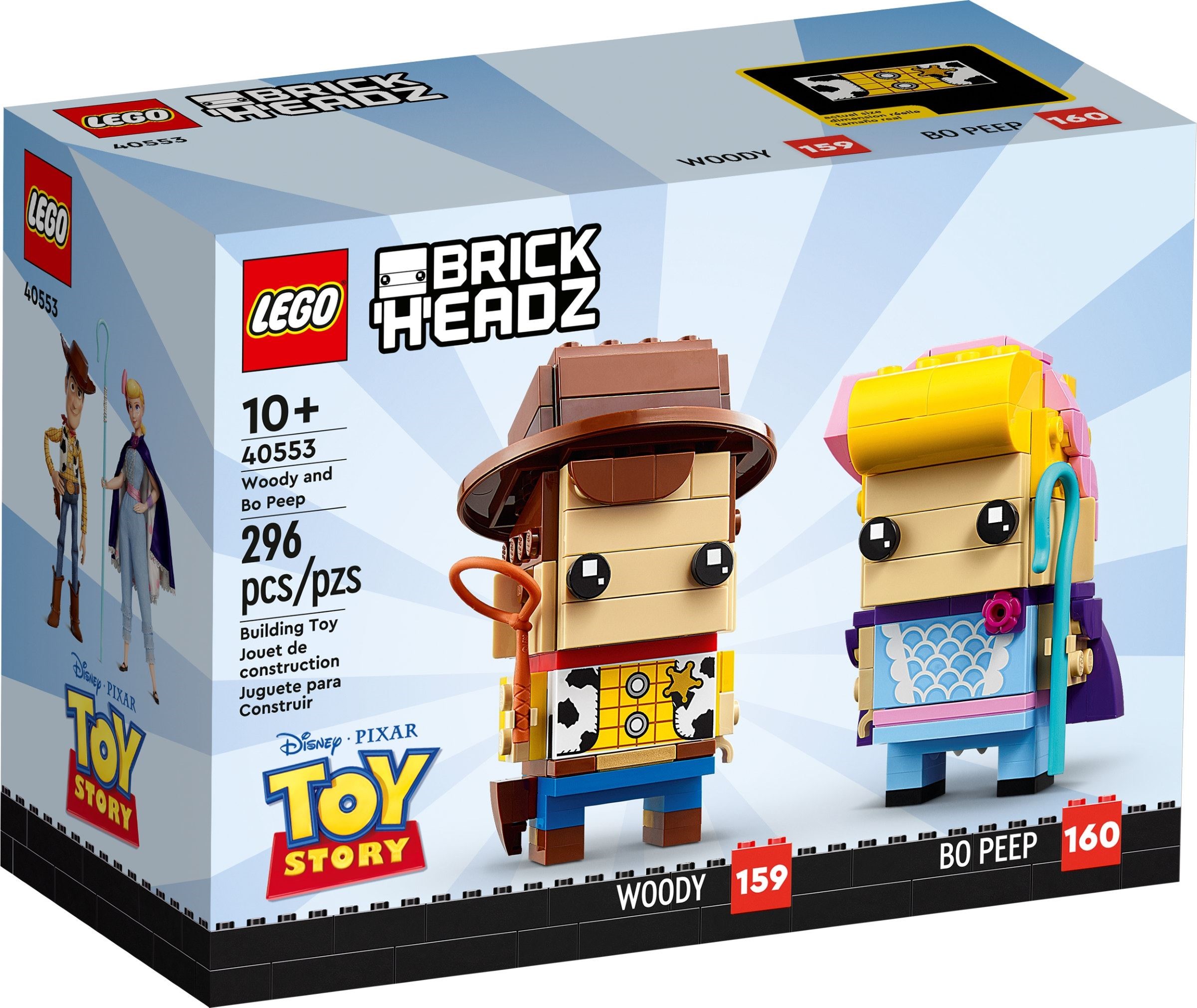 Конструктор LEGO BrickHeadz 40553 296 дет. - фото 1