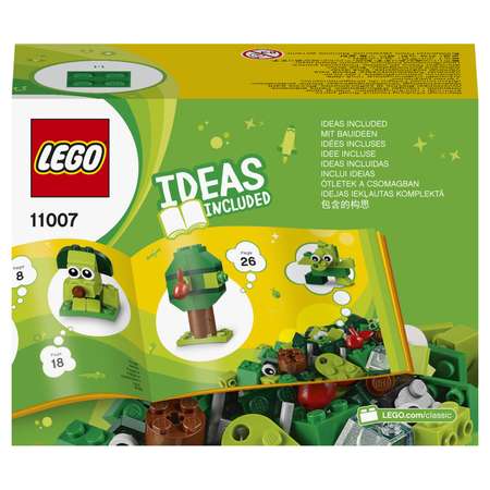 Конструктор LEGO Classic Creative Green Bricks блочный