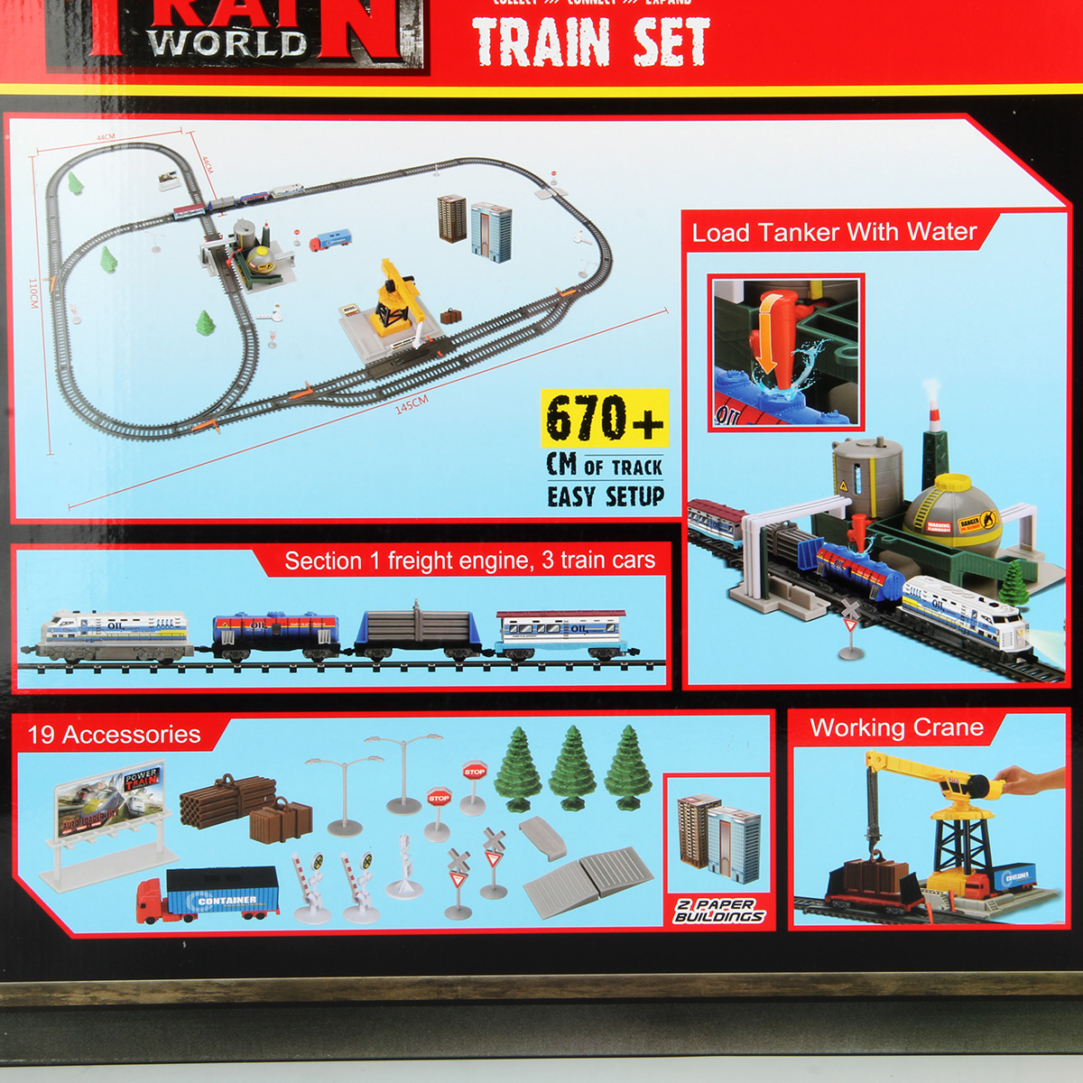 Развивающая железная дорога Veld Co 145 см 136350 - фото 26