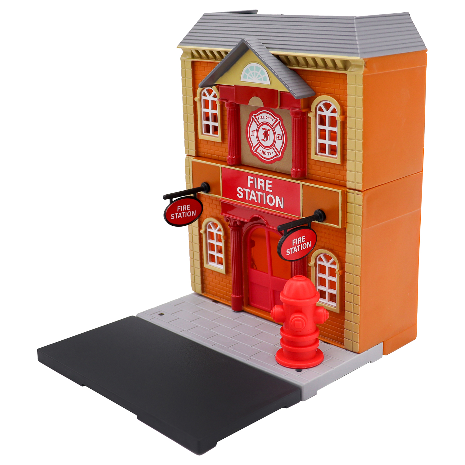 Игровой набор BBurago пожарная станция с машинко 18-31515 - фото 2