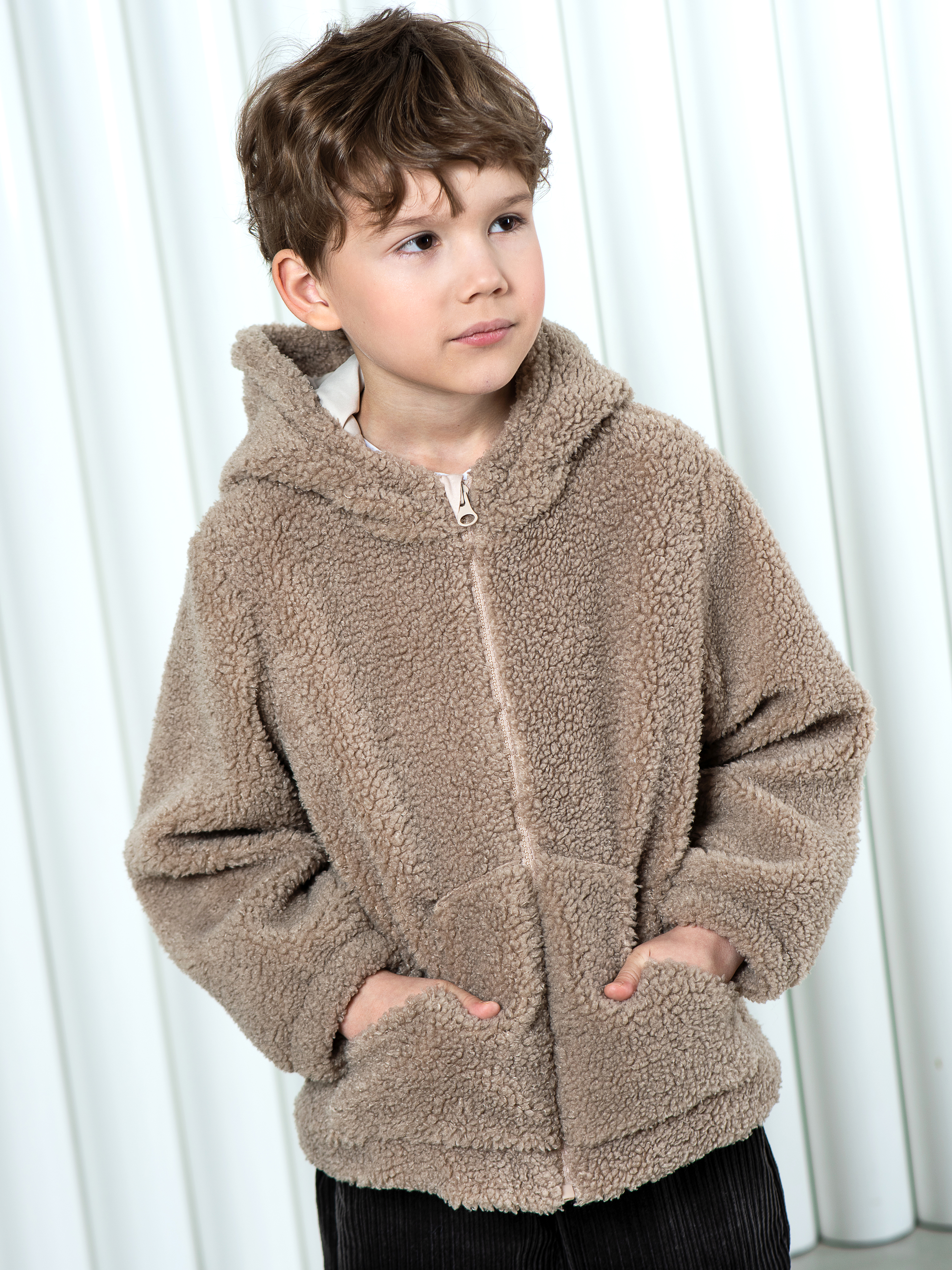 Толстовка LisaWeta FC-01-24 бежевый - фото 11