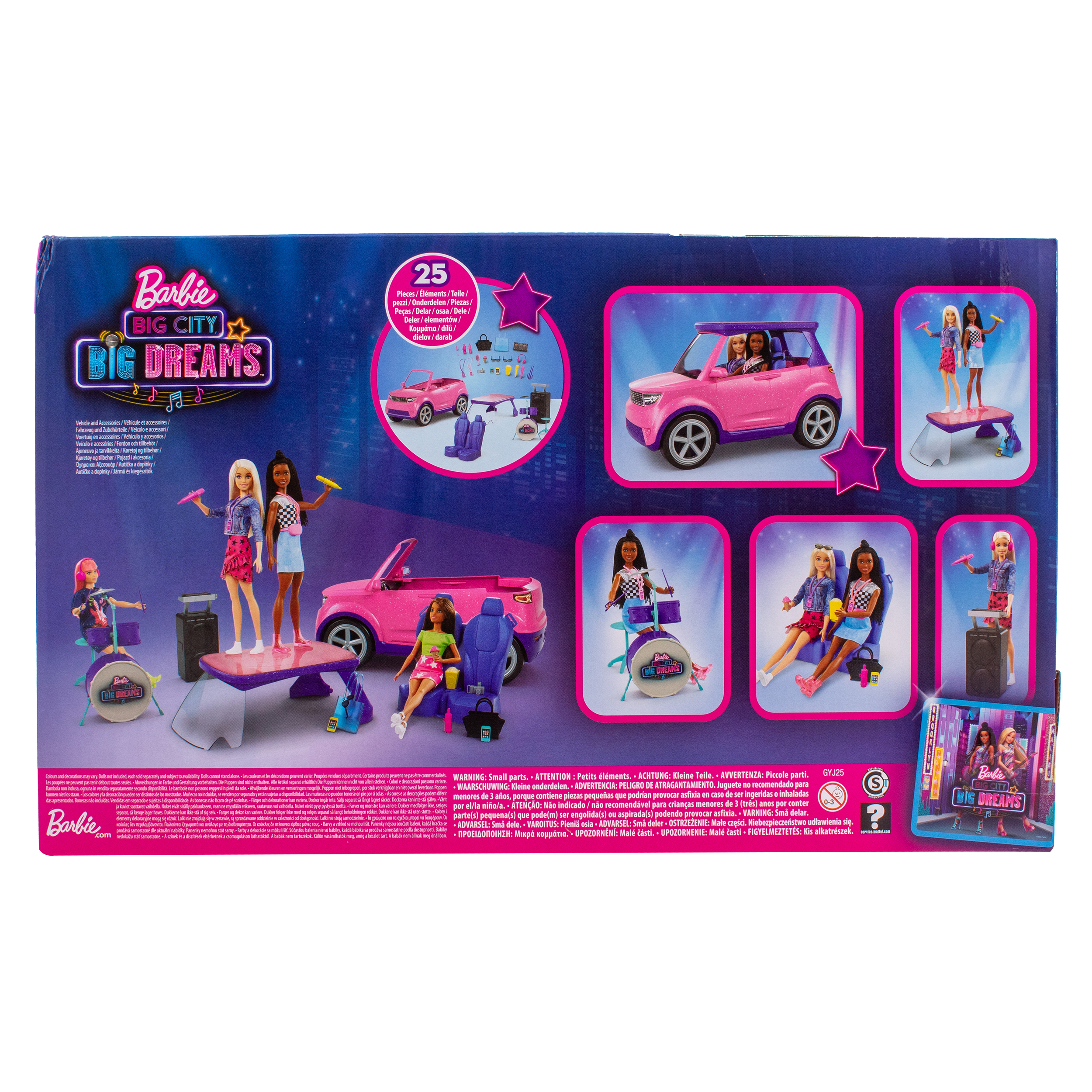 Игровой набор Hot Wheels Большой город Barbie GYJ25 - фото 14