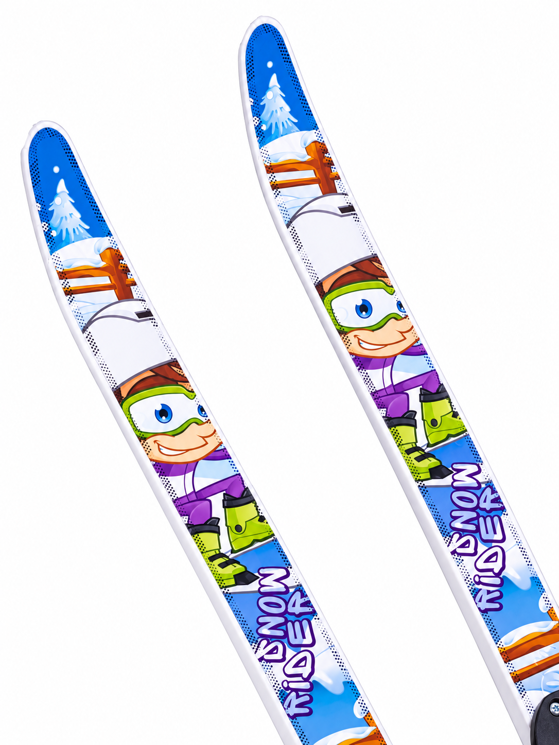 Беговые лыжи Детские Novasport Snow Rider 90 см - фото 9