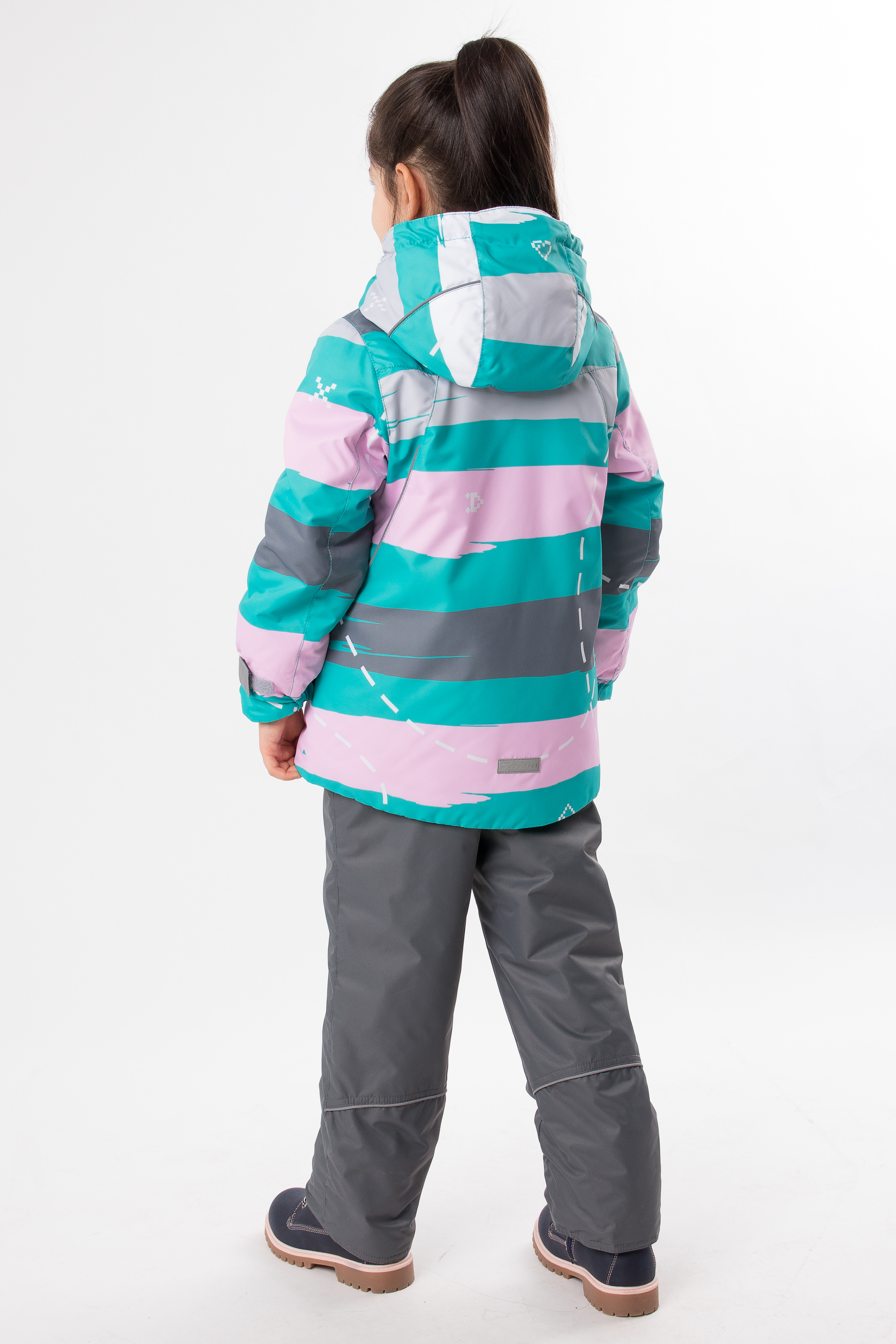 Куртка и полукомбинезон Kvartet 651 изумруд - фото 3