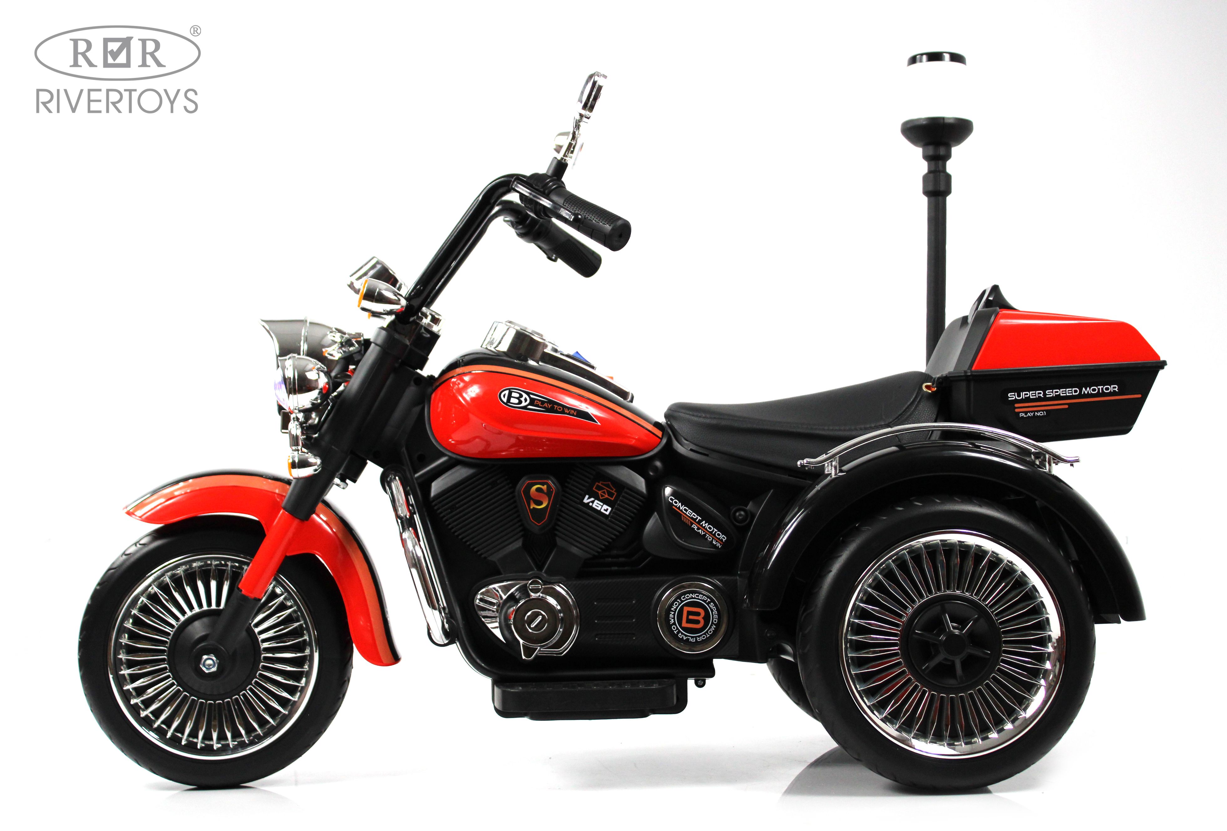 Электромобиль RIVERTOYS K003PX-RED - фото 22