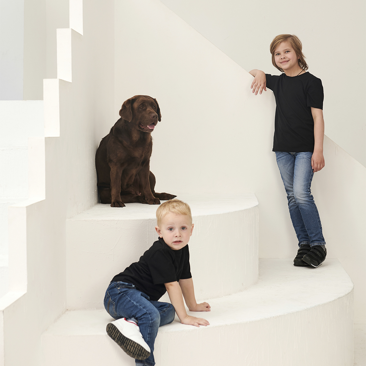 Футболка K R BABY KR-201513.1/Черный - фото 3