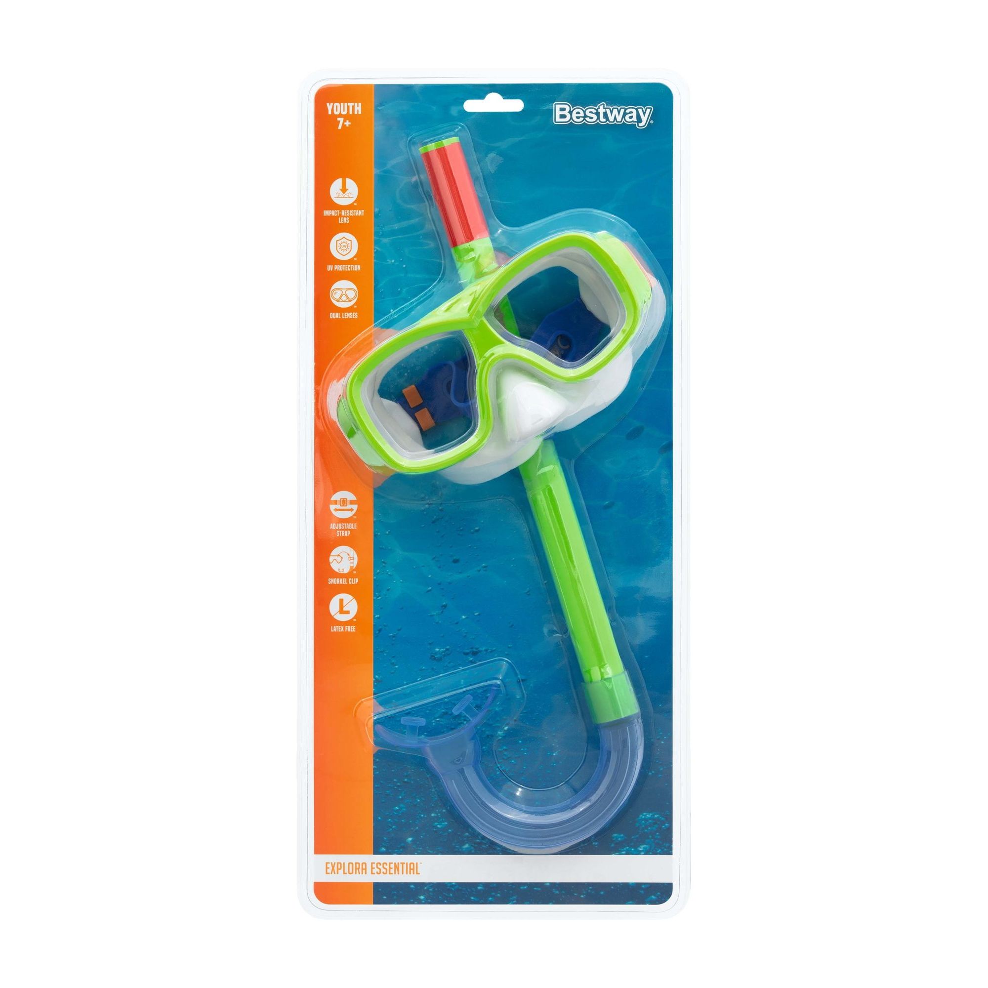 Набор для ныряния Bestway зеленый - фото 5