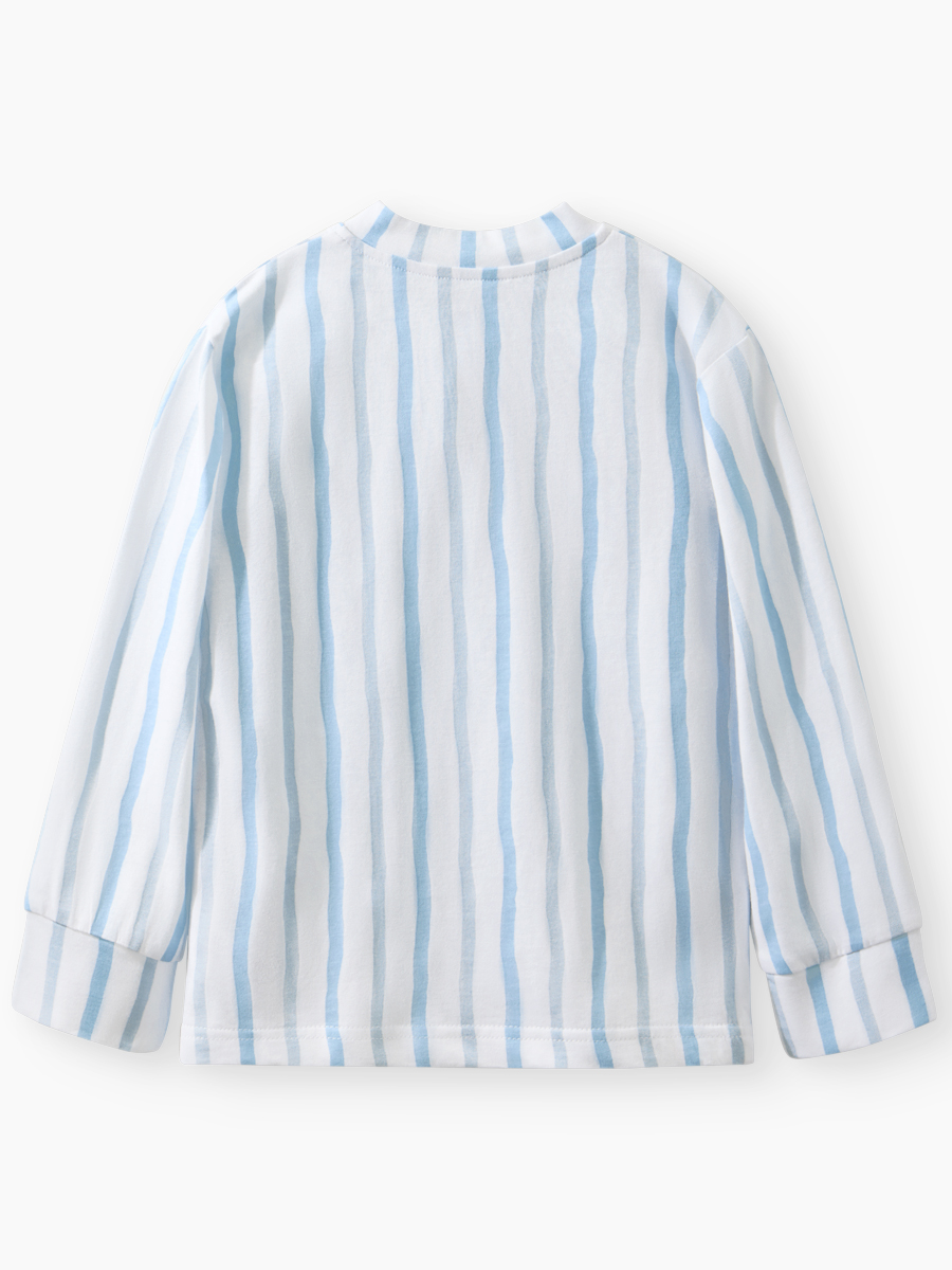 Лонгслив 2 шт Happy Baby 90140-1_blue-stripe - фото 3