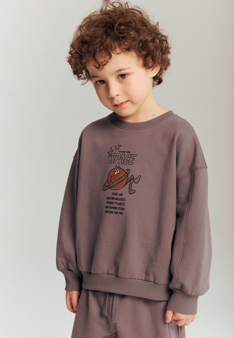 Cвитшот artie W25M08Т-1378M/Серый - фото 6