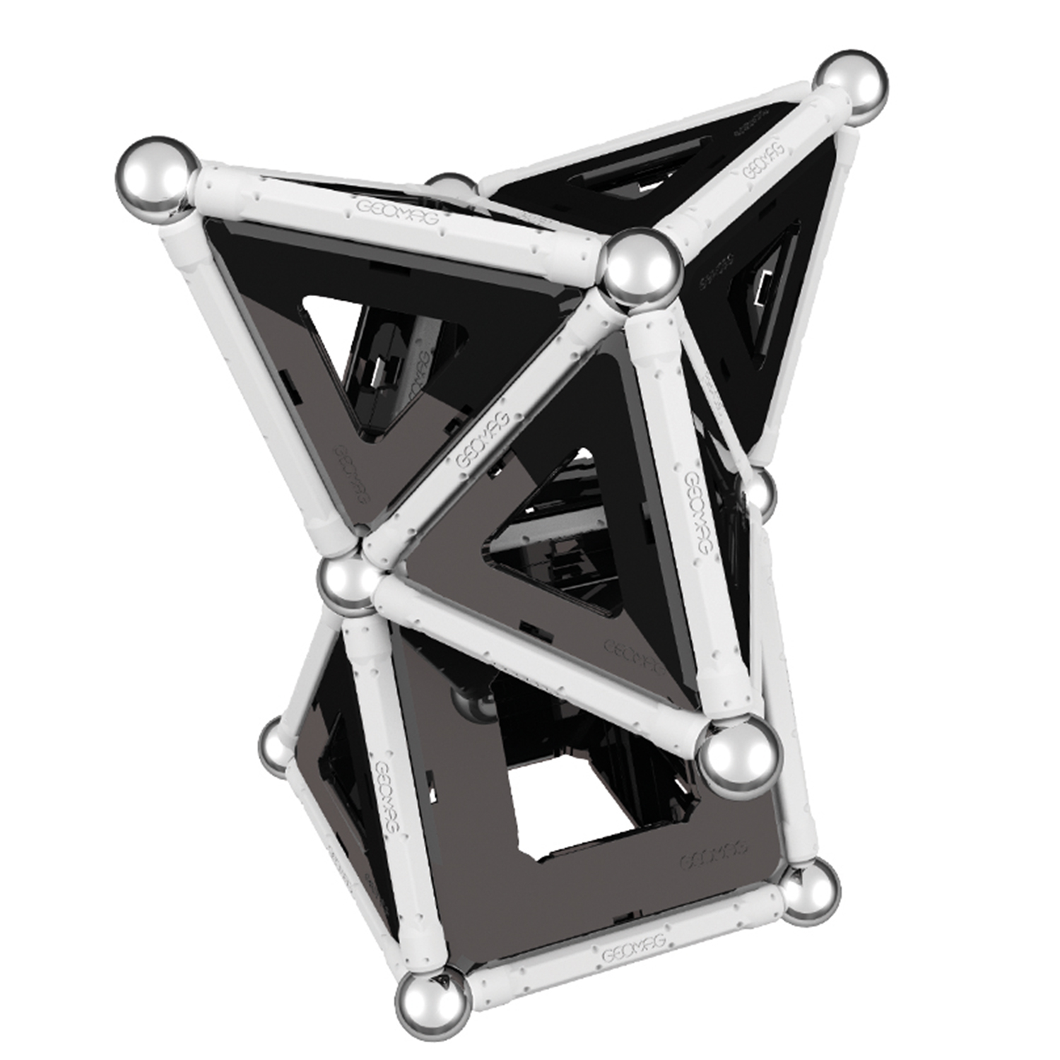 Конструктор Geomag Black White магнитный 68 дет. - фото 4