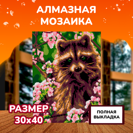 Алмазная мозаика LORI(колорит) Енотик
