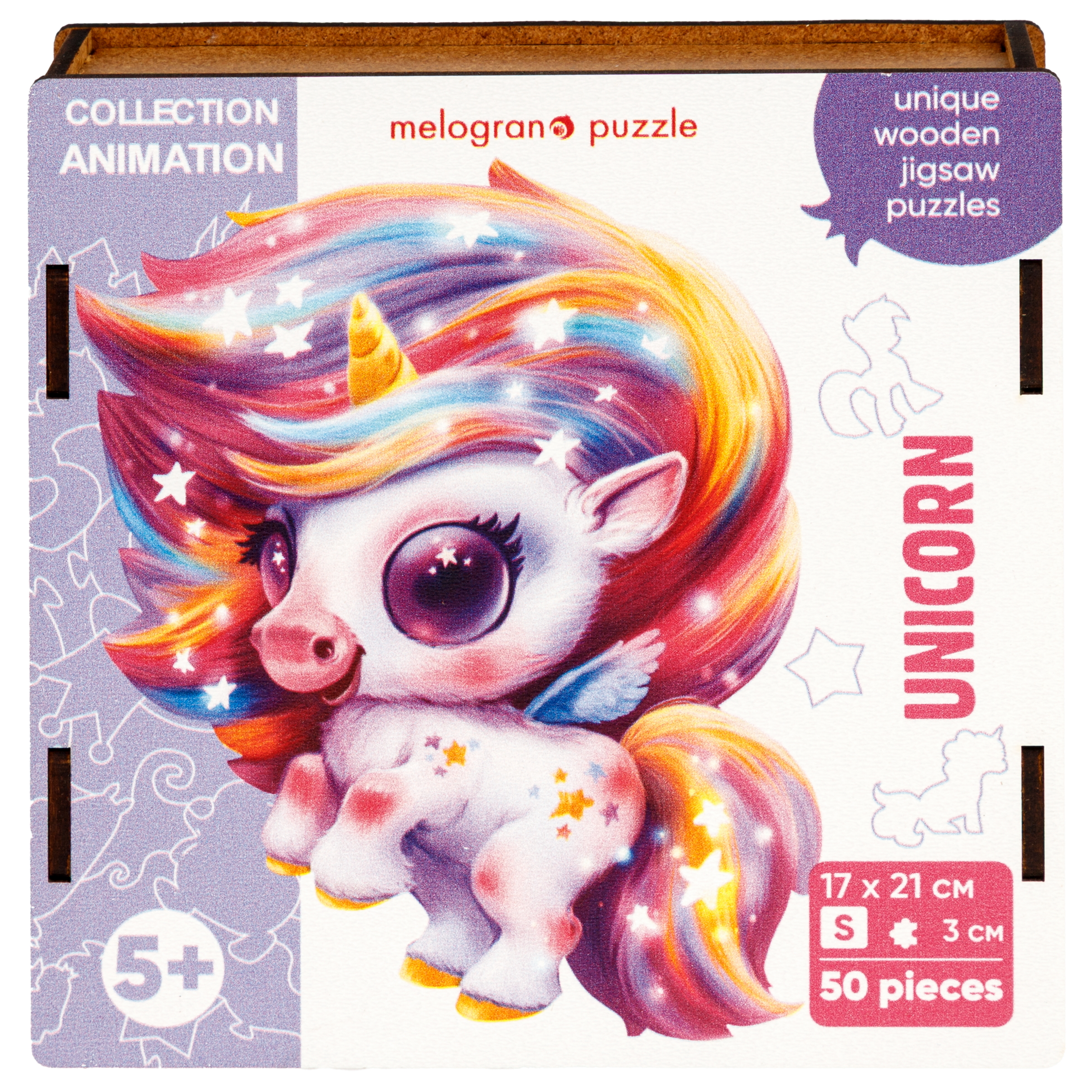 Пазл Melograno puzzle деревянный - фото 1