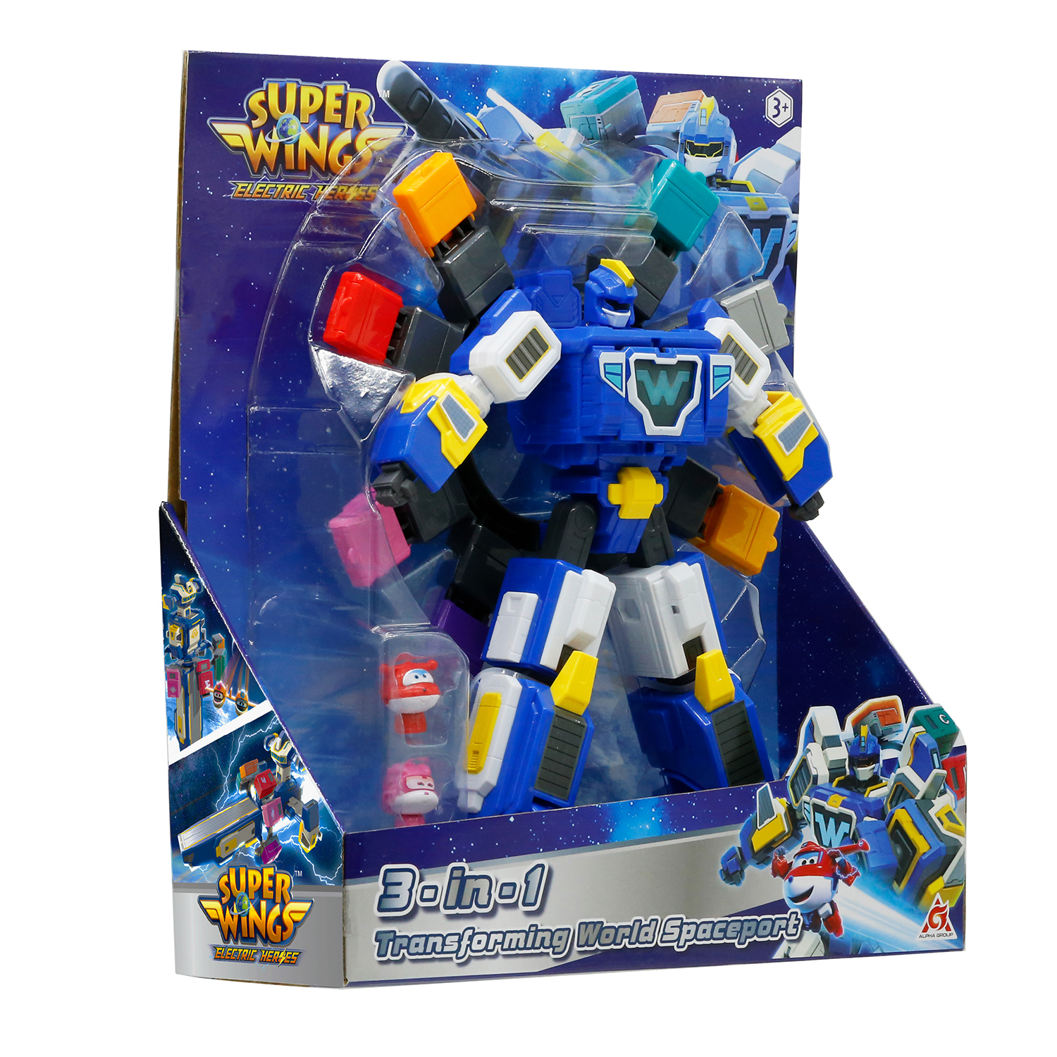 Игровой набор Super Wings мировой космодром - фото 6