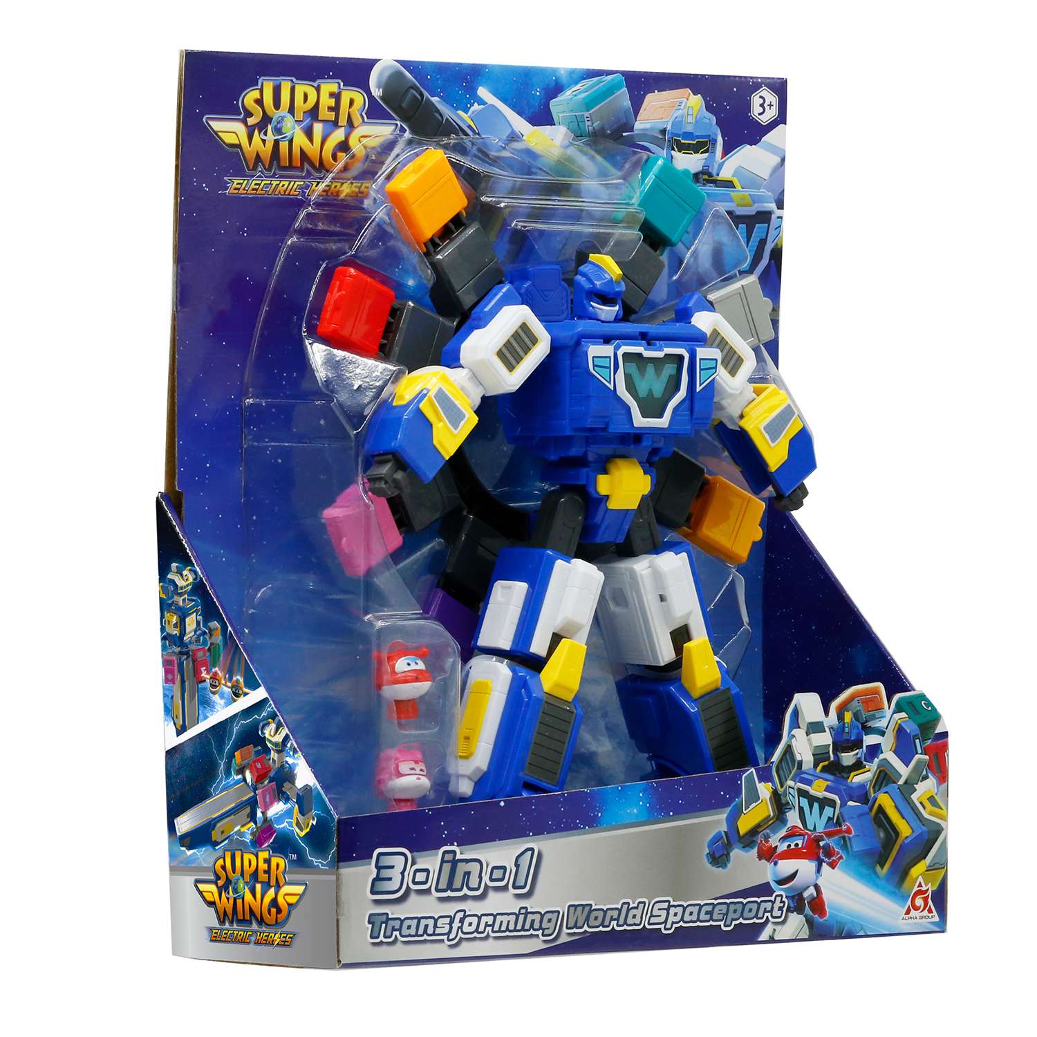 Игровой набор Super Wings мировой космодром - фото 6