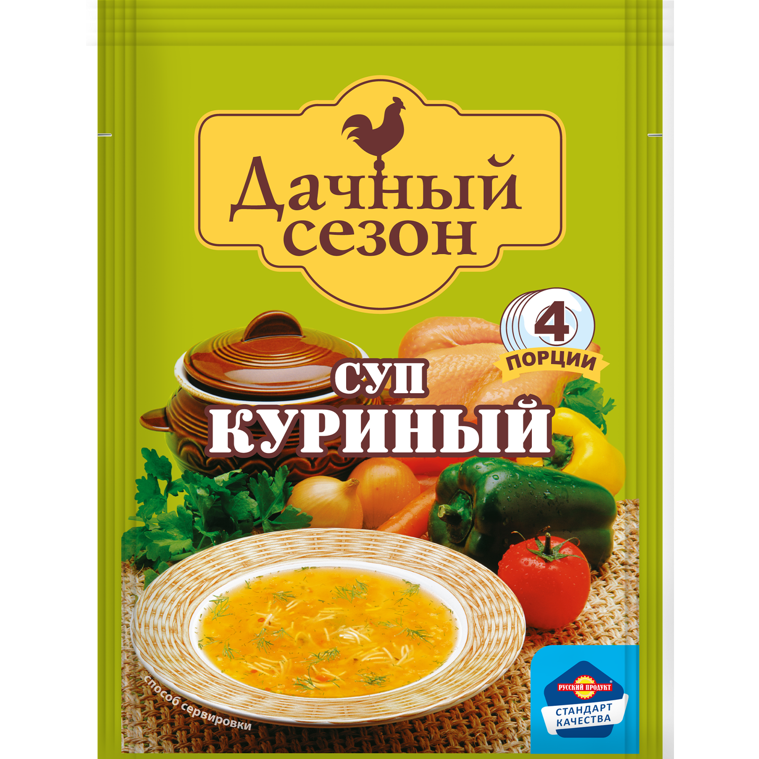Суп Дачный куриный 60г - фото 1